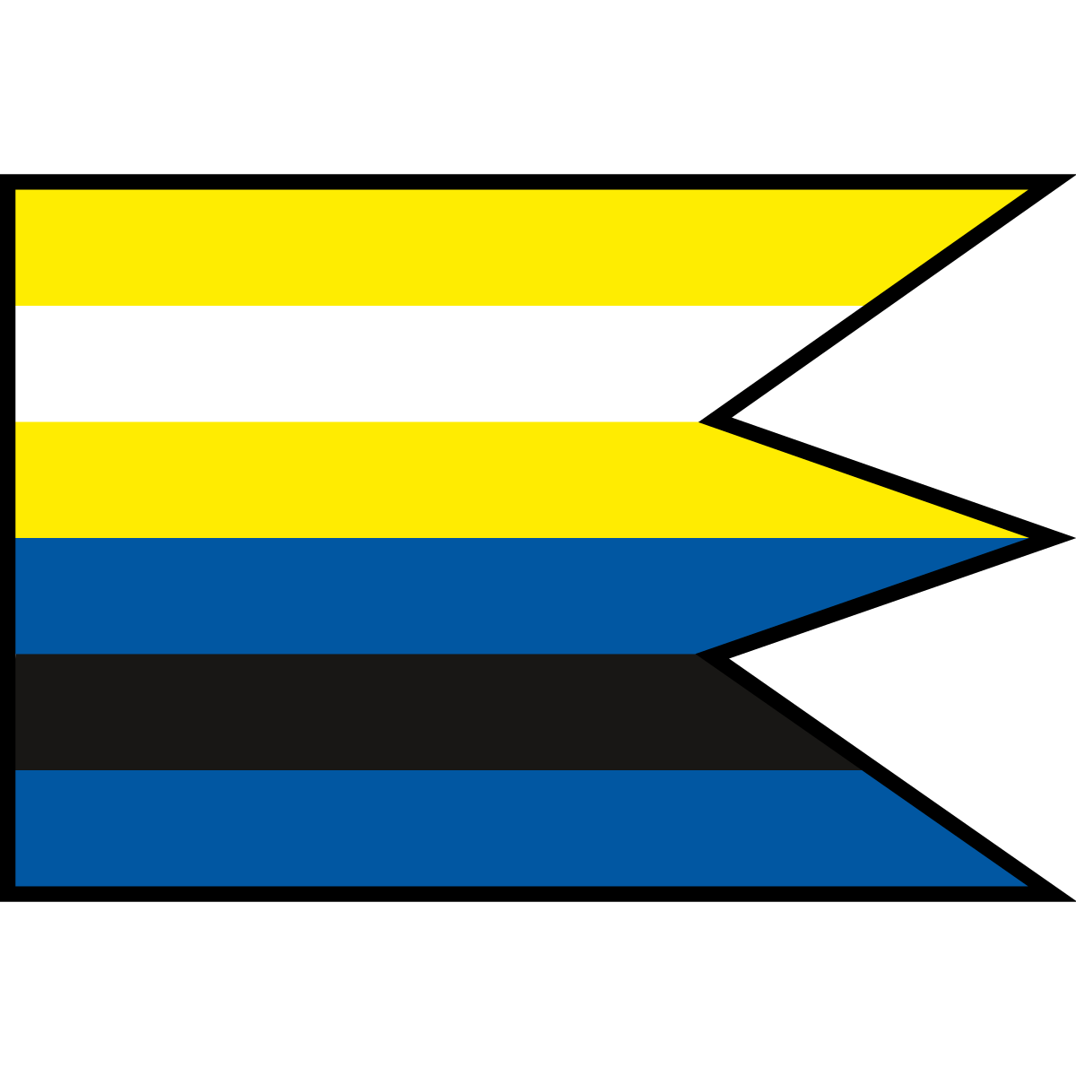 Flag of Lipovany, Region of Banská Bystrica