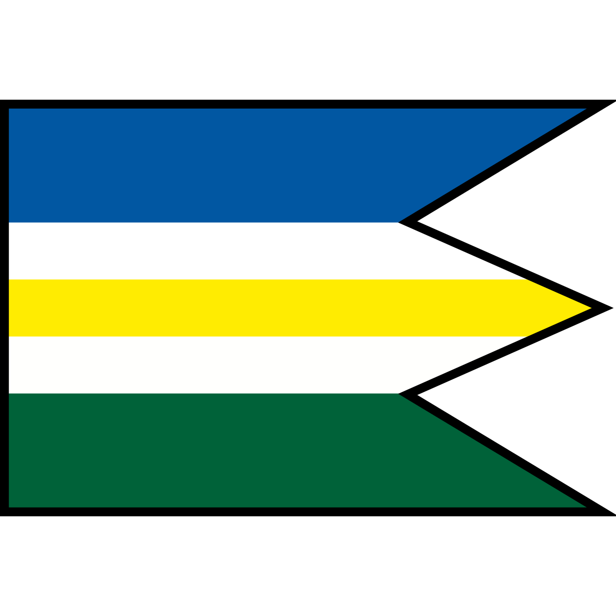 Flag of Lipovce, Region of Prešov