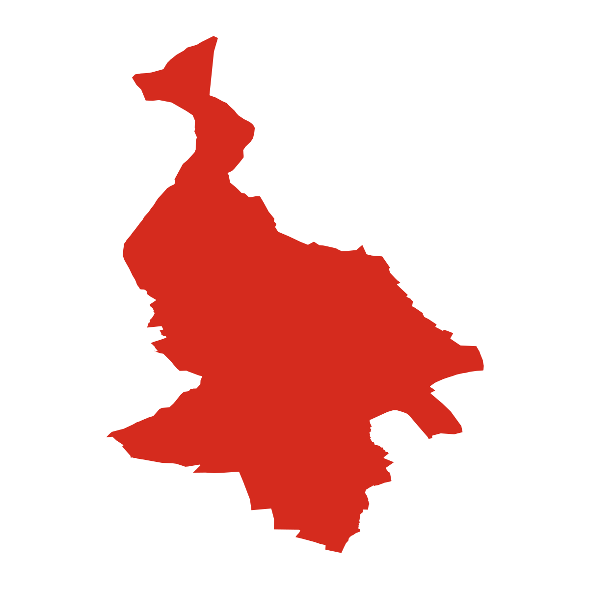 Lisková city boundary