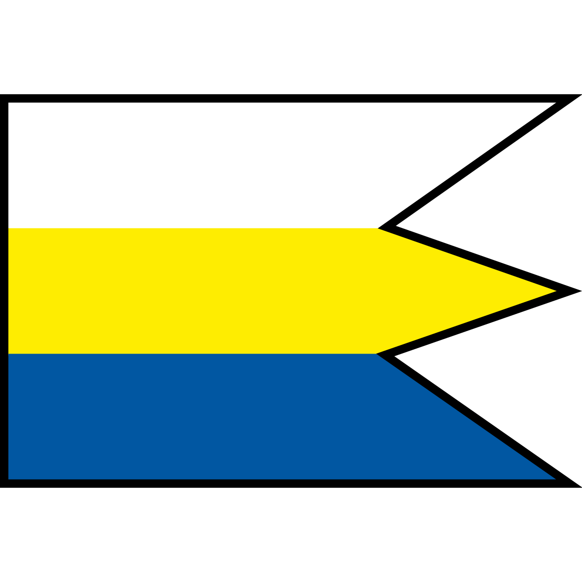 Flag of Litmanová, Region of Prešov