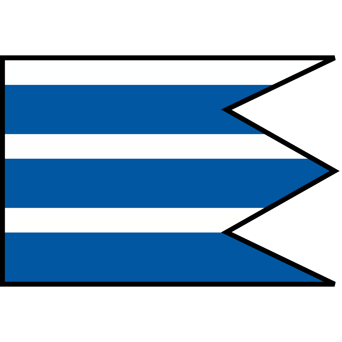 Flag of Lopašov, Region of Trnava