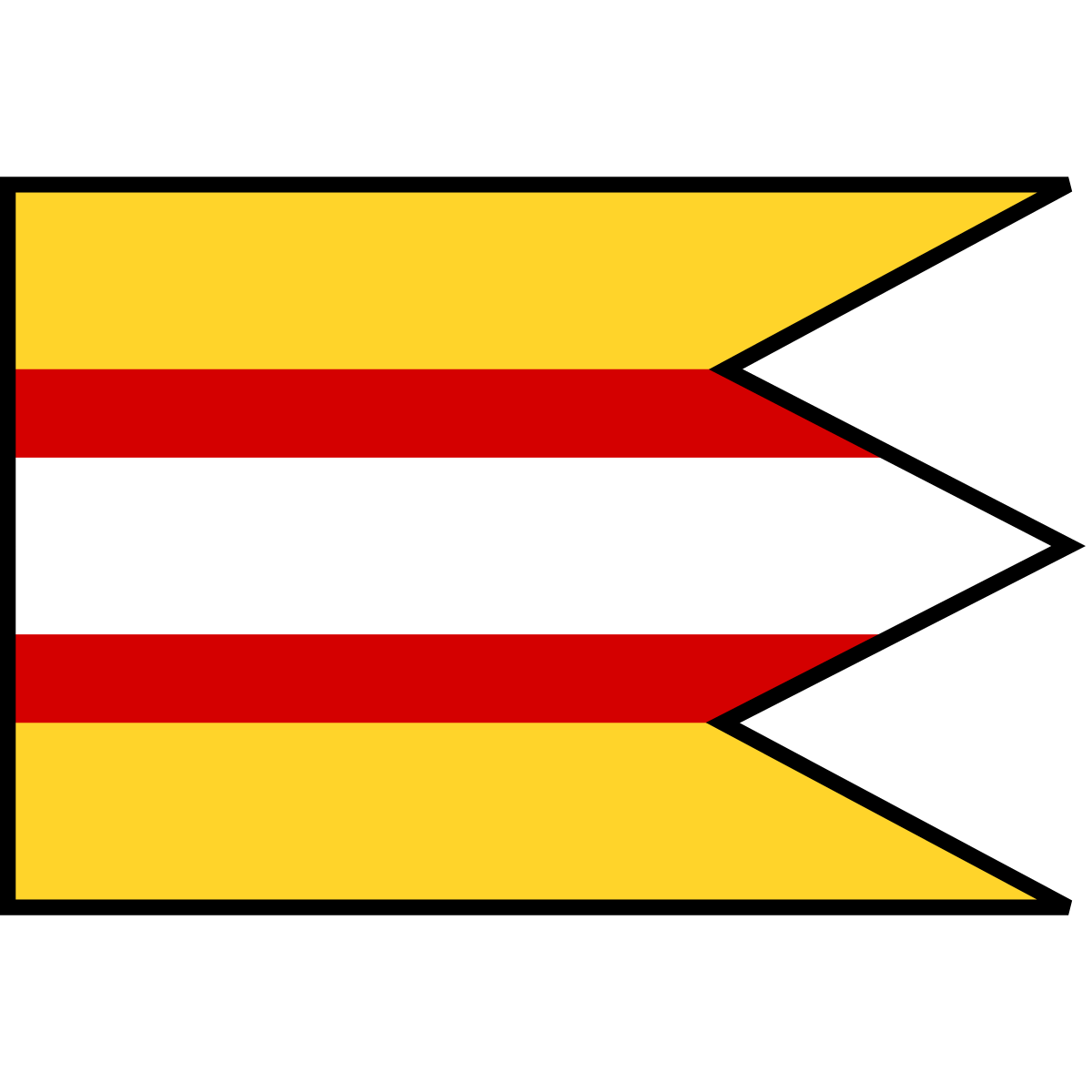 Flag of Lopej, Region of Banská Bystrica