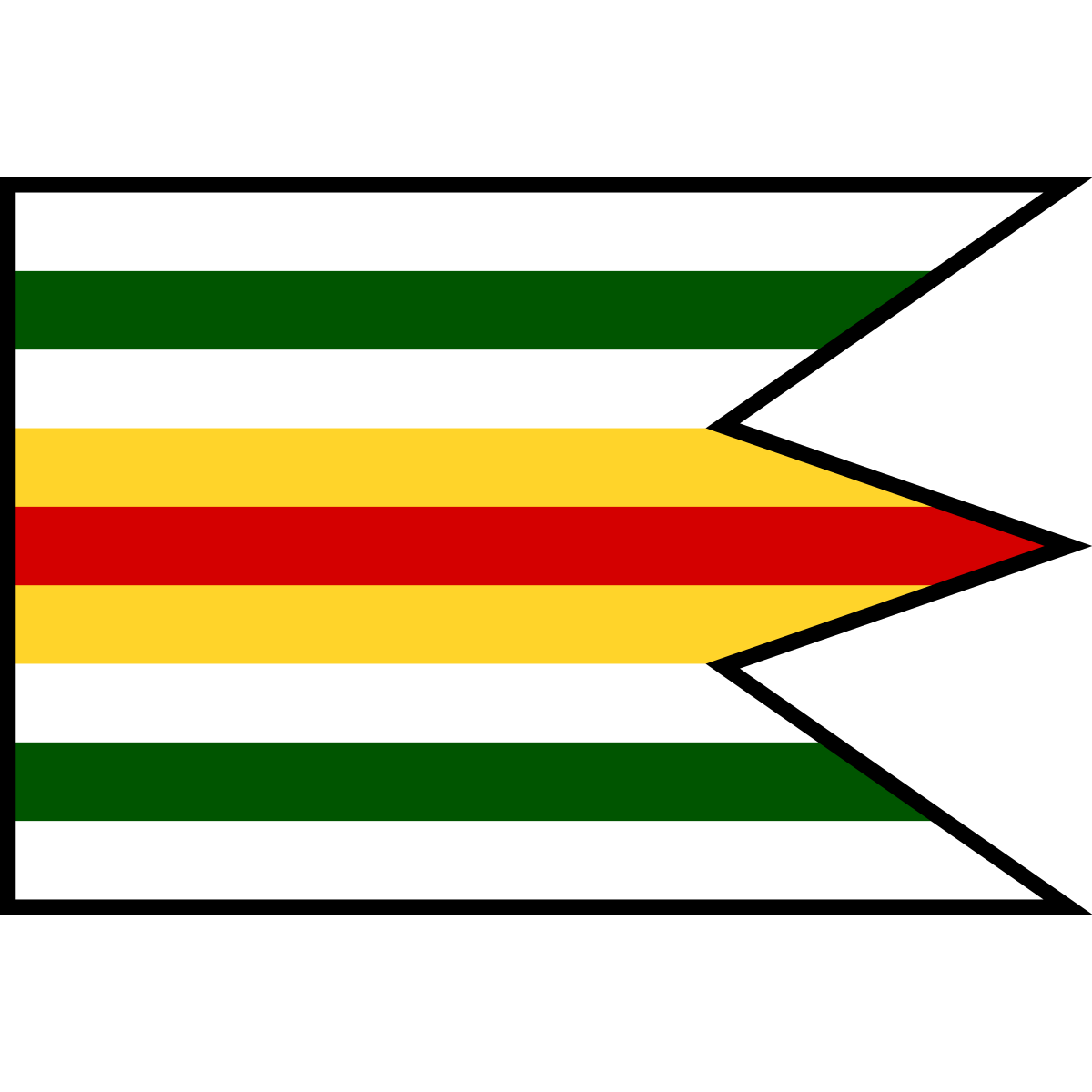 Flag of Lopušné Pažite, Region of Žilina