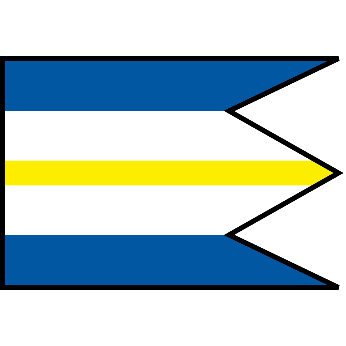 Flag of Lovča, Region of Banská Bystrica