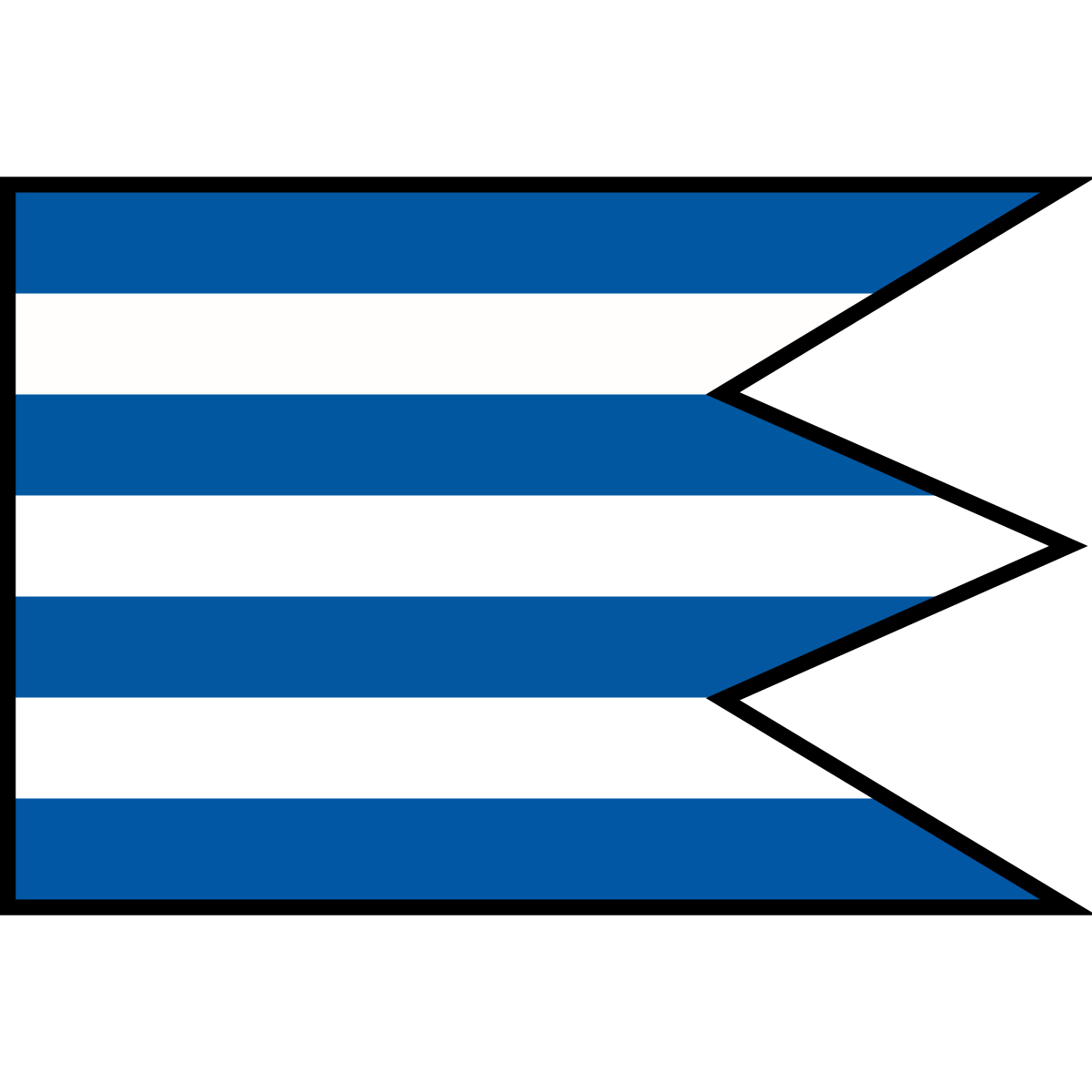 Flag of Ľubica, Region of Prešov