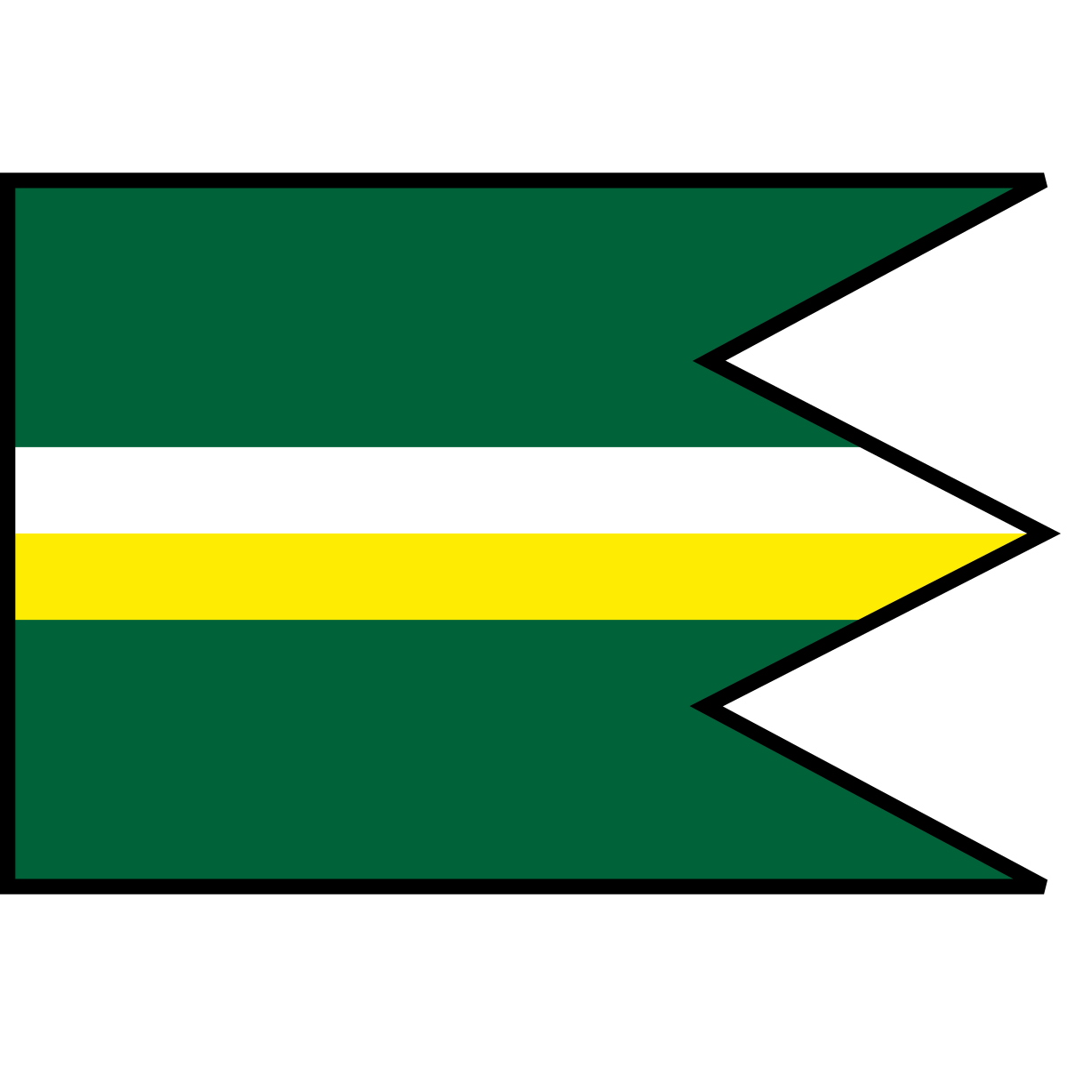 Flag of Lúčka, Region of Prešov