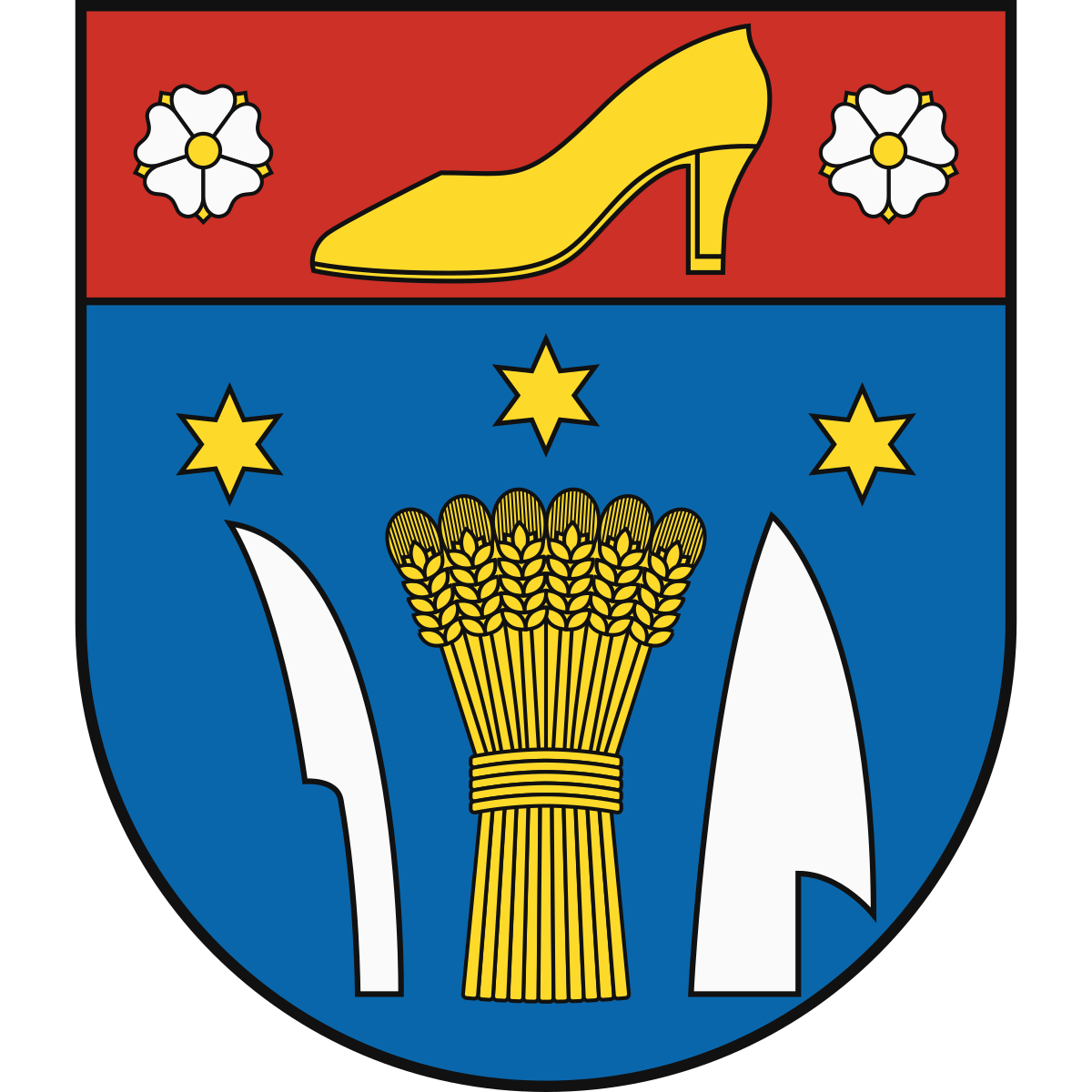 Coat of arms of Luhy II, Region of Trenčín
