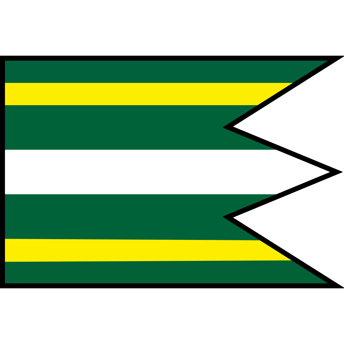 Flag of Mačonáš, Region of Trnava