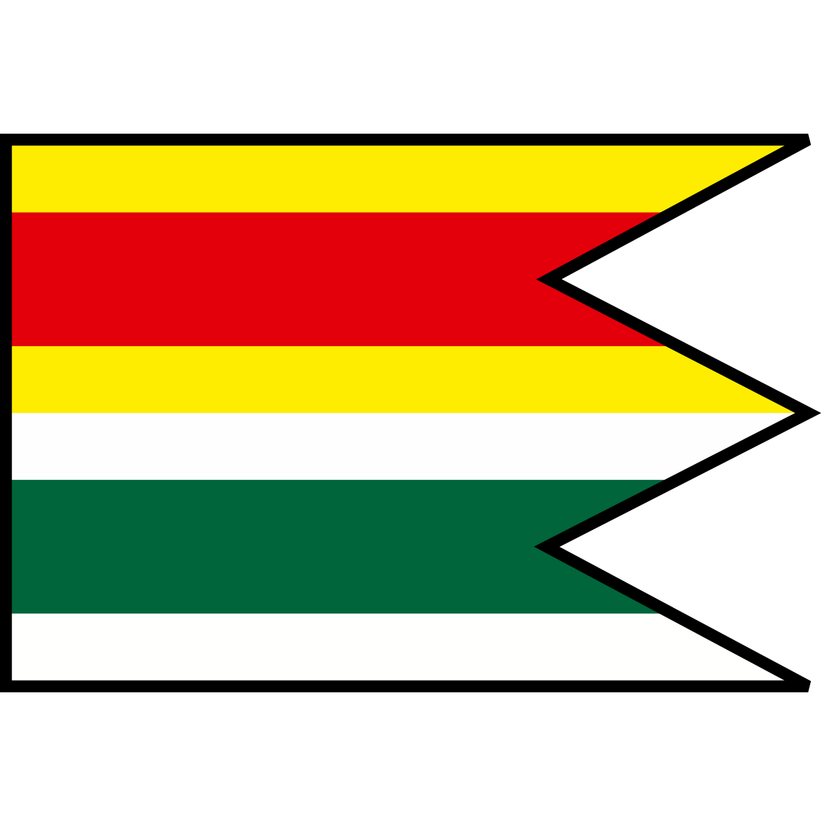 Flag of Madačka, Region of Banská Bystrica