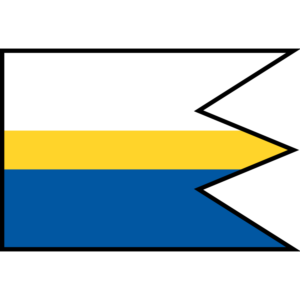 Flag of Madunice, Region of Trnava