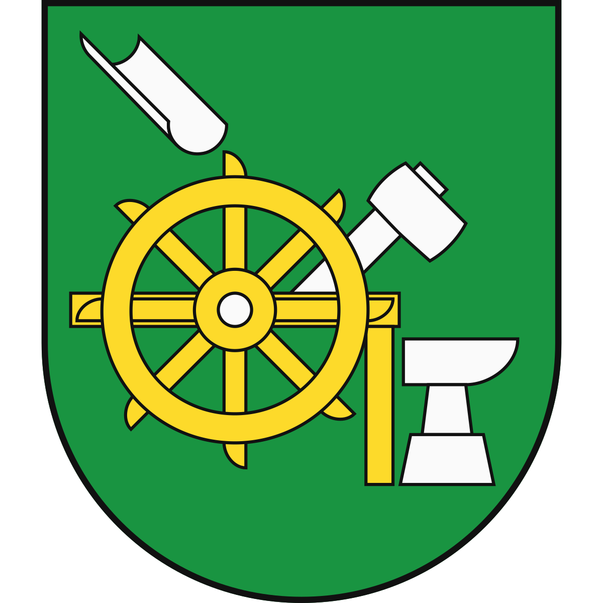 Coat of arms of Majer, Region of Prešov
