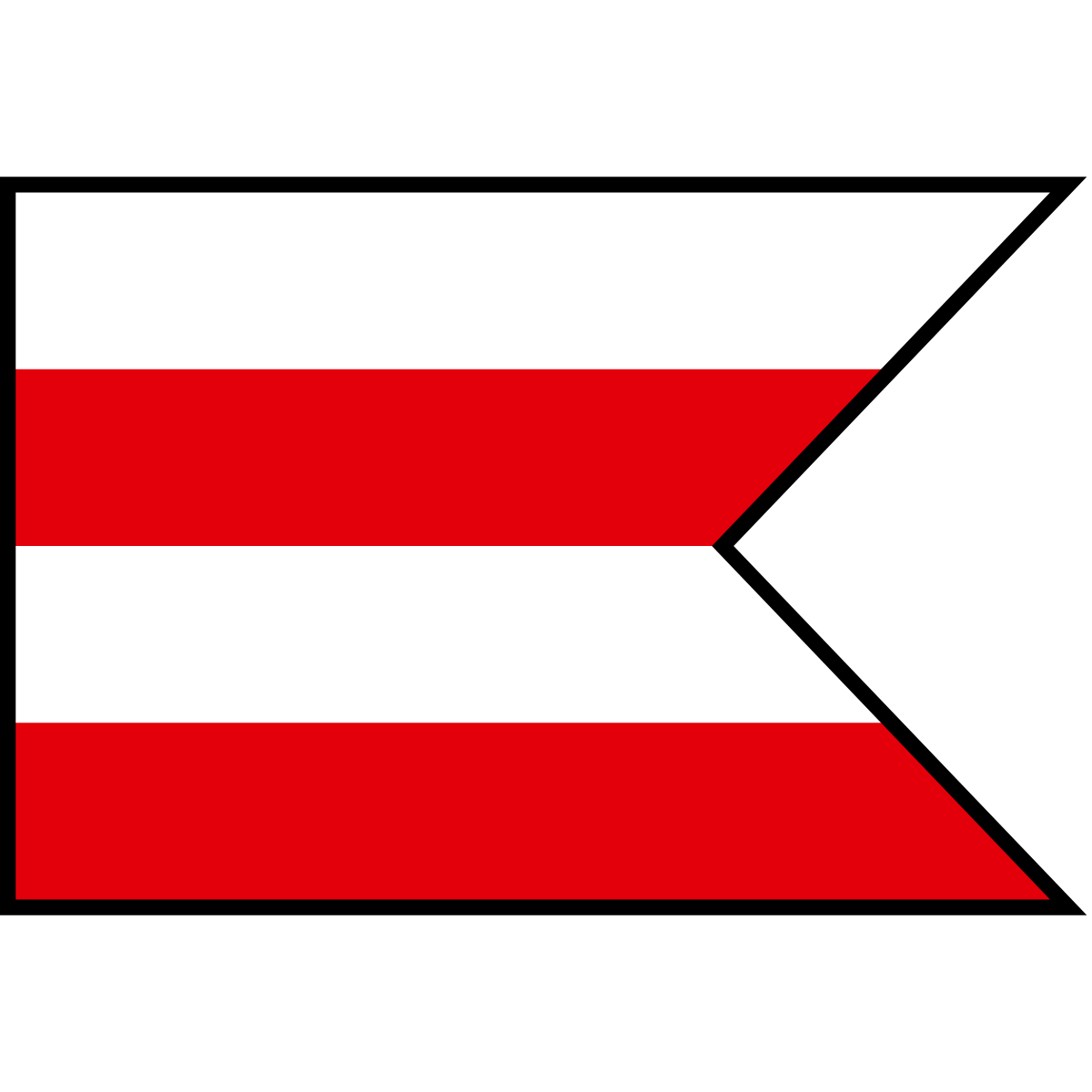 Flag of Maky, Region of Banská Bystrica