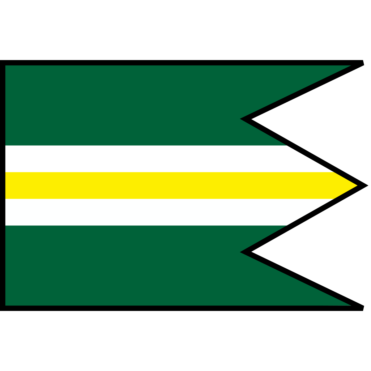Flag of Malá Bara, Region of Košice