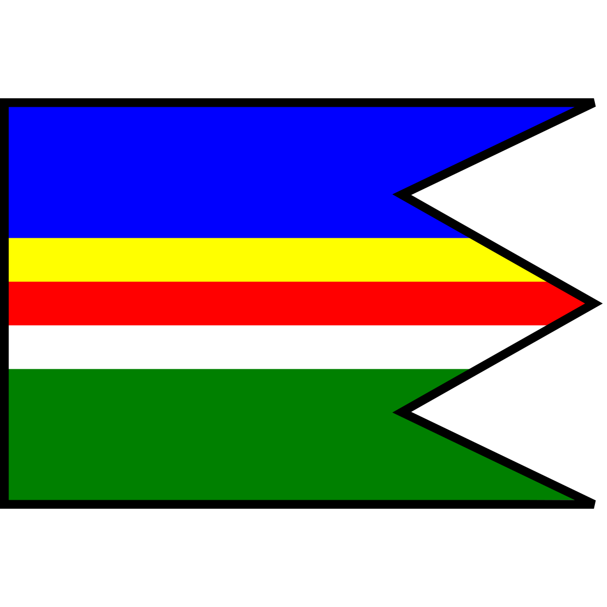 Flag of Málaš, Region of Nitra