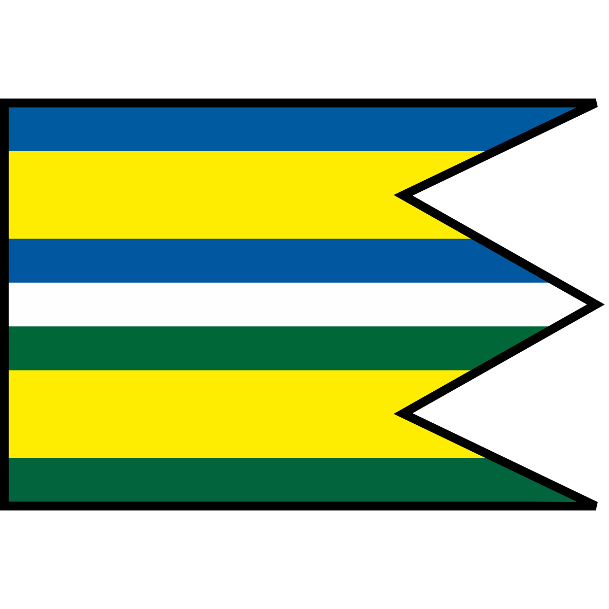Flag of Malatíny, Region of Žilina
