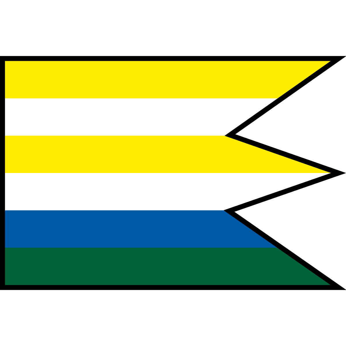 Flag of Malé Kozmálovce, Region of Nitra