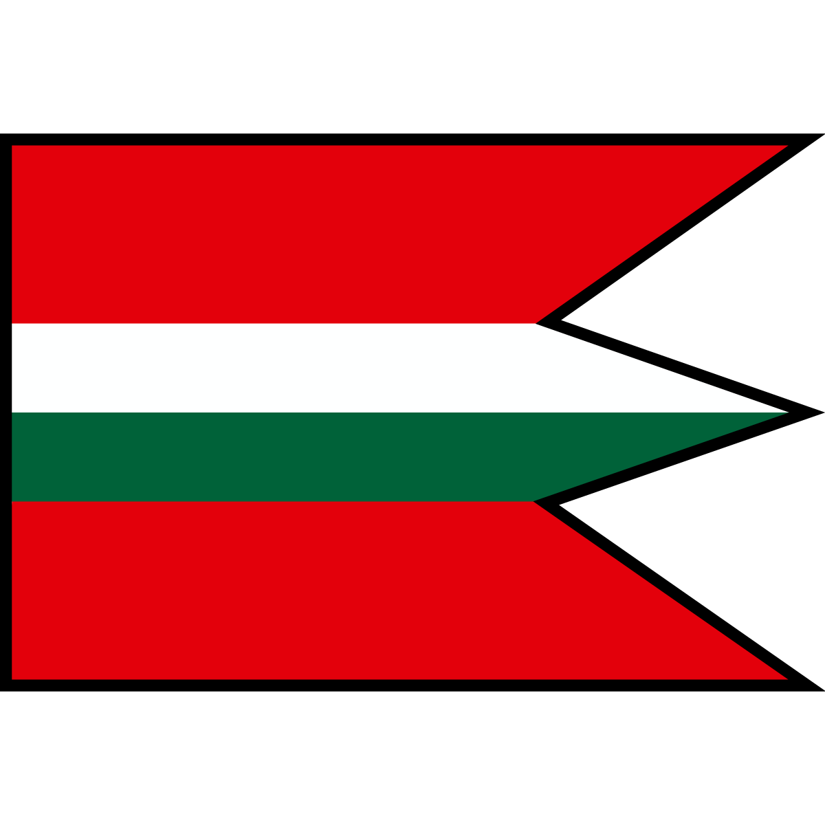 Flag of Malé Raškovce, Region of Košice