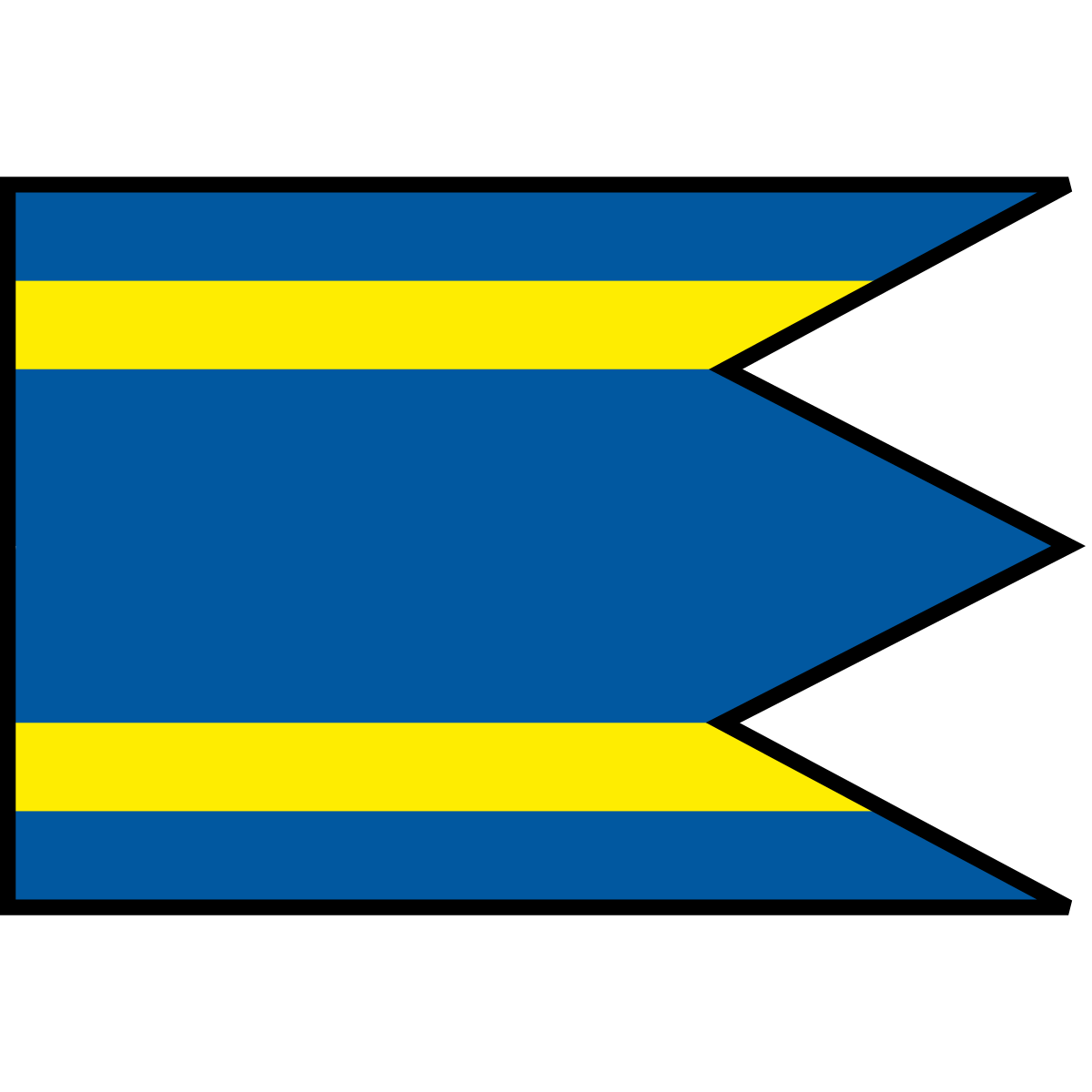 Flag of Malé Zlievce, Region of Banská Bystrica