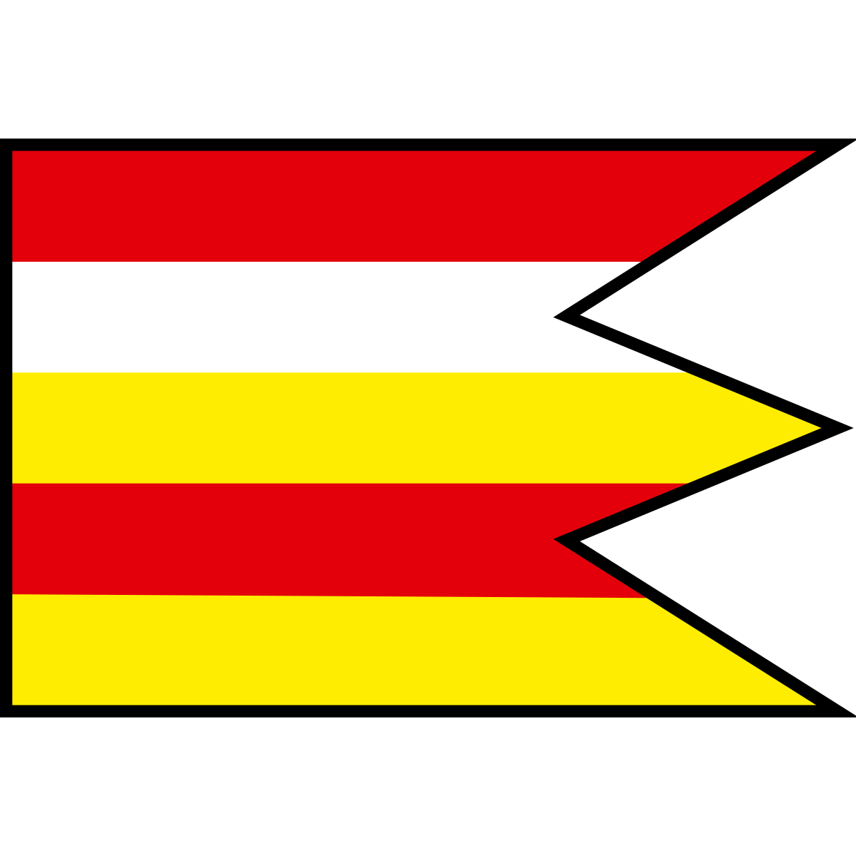 Flag of Malinovo, Region of Bratislava