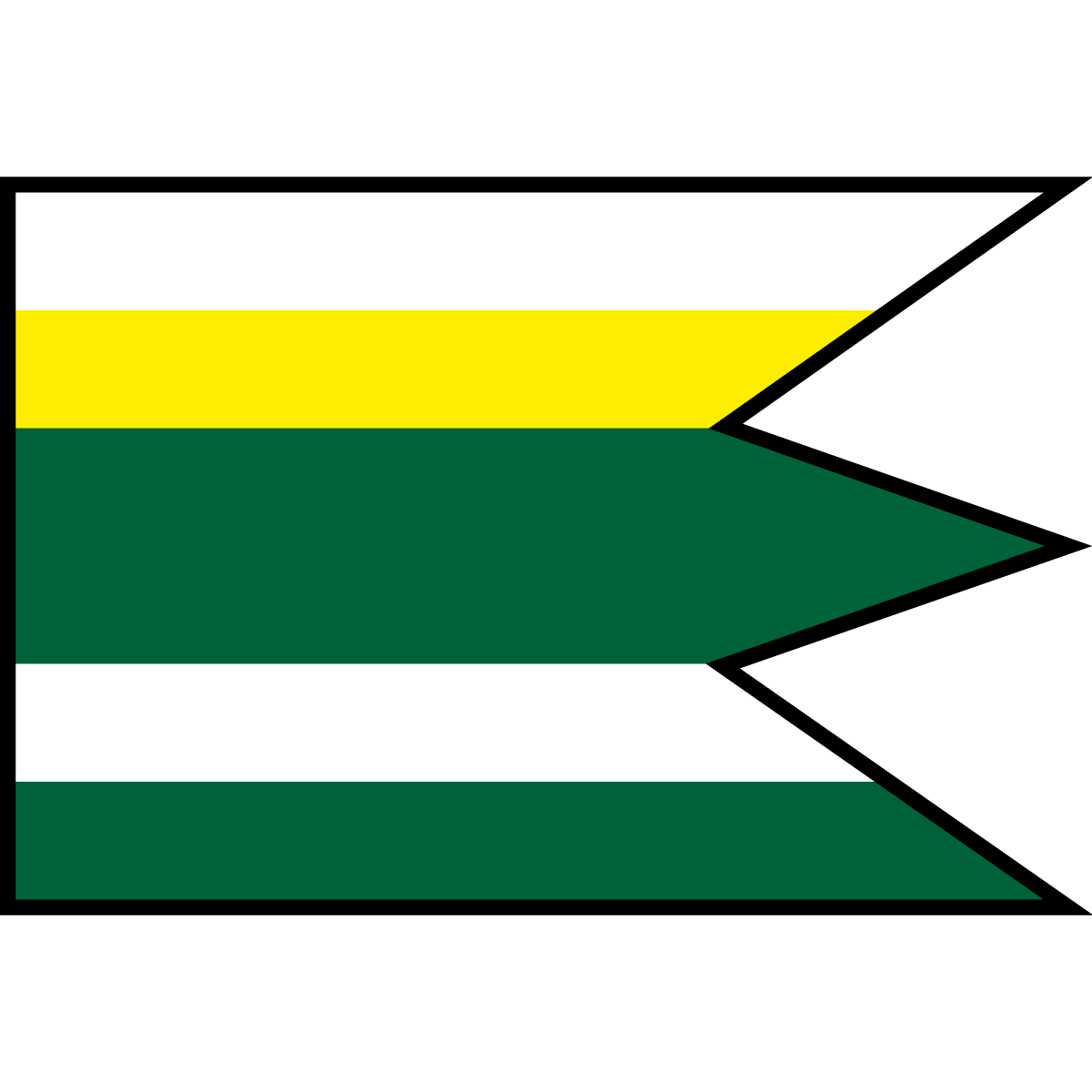Flag of Malý Lipník, Region of Prešov