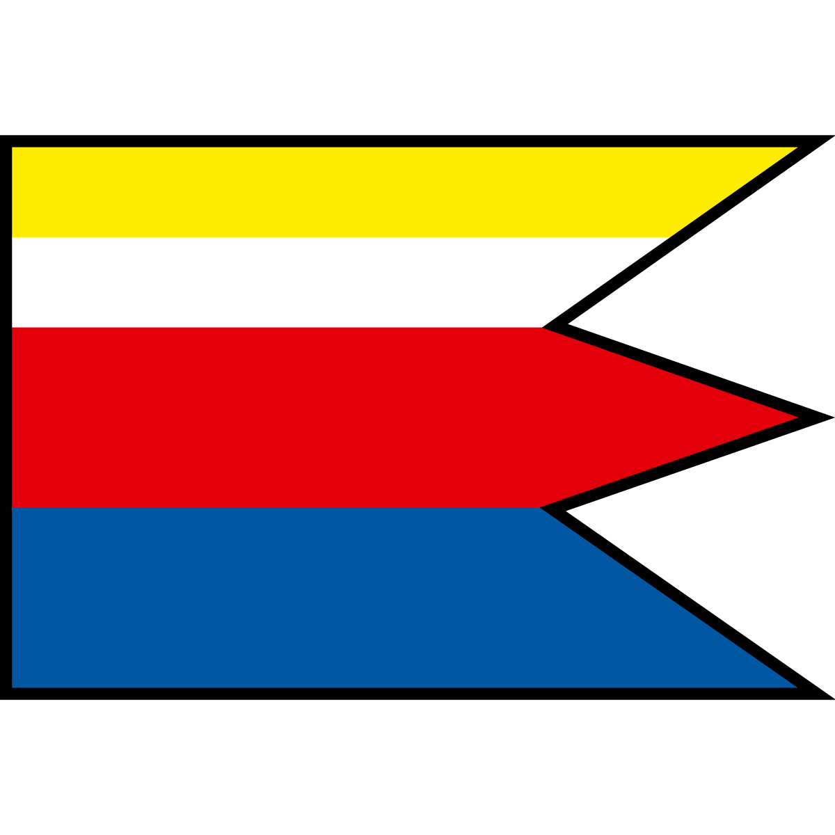 Flag of Malý Slavkov, Region of Prešov