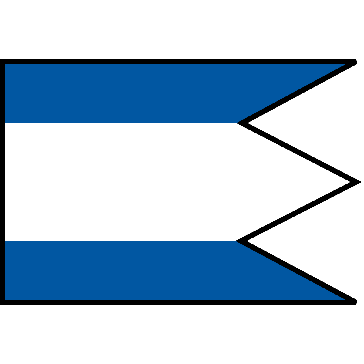 Flag of Malženice, Region of Trnava