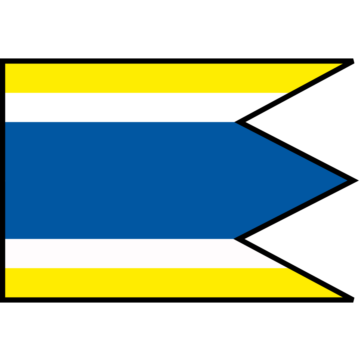 Flag of Margočova osada, Region of Banská Bystrica