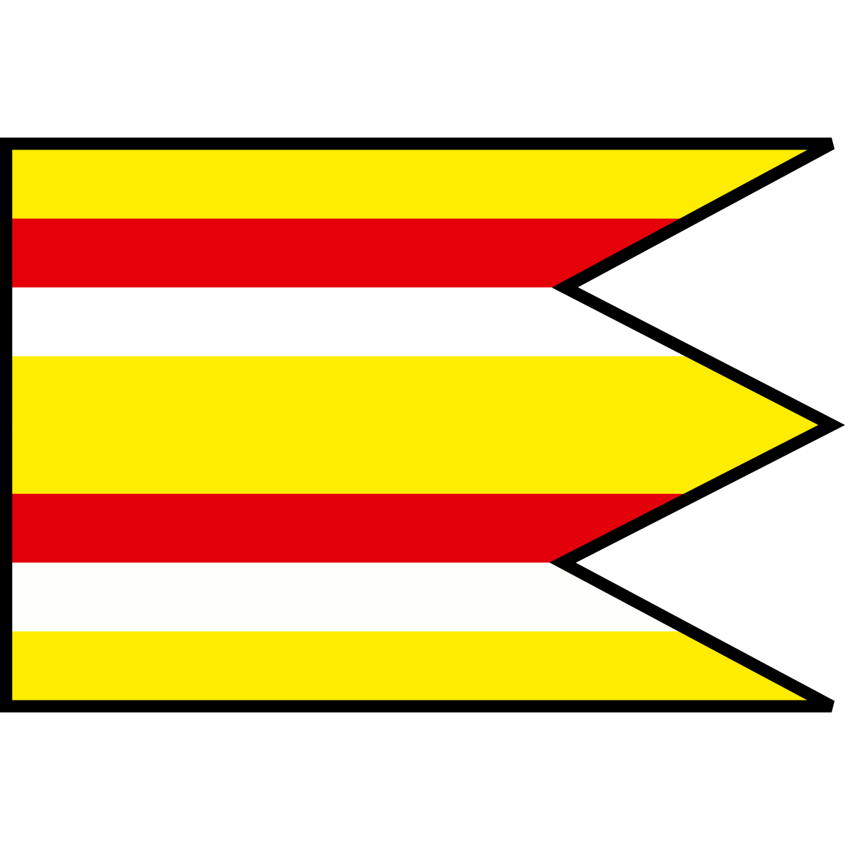 Flag of Markuška, Region of Košice