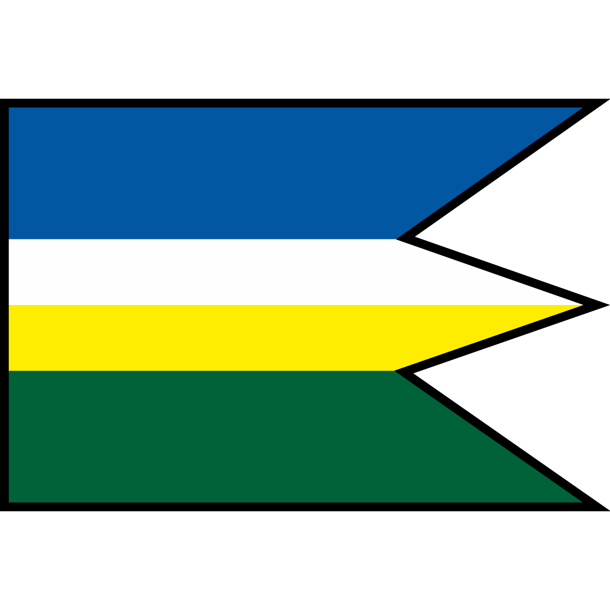 Vlajka mesta Markušovce, Košický kraj