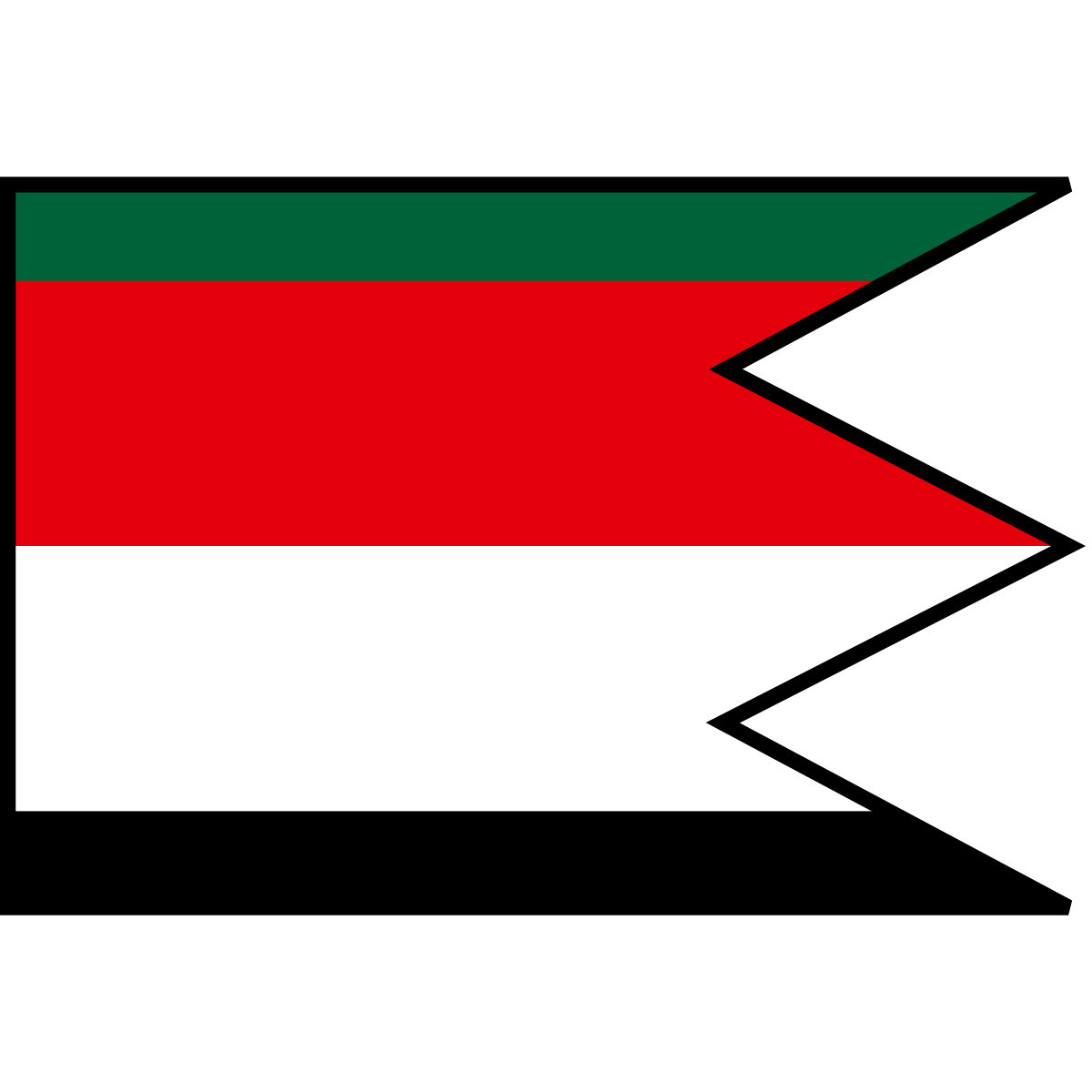 Flag of Mašková, Region of Banská Bystrica