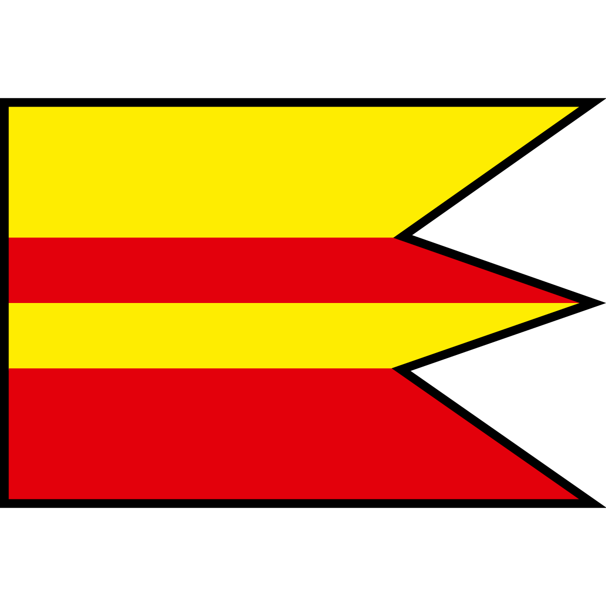 Flag of Maštinec, Region of Banská Bystrica
