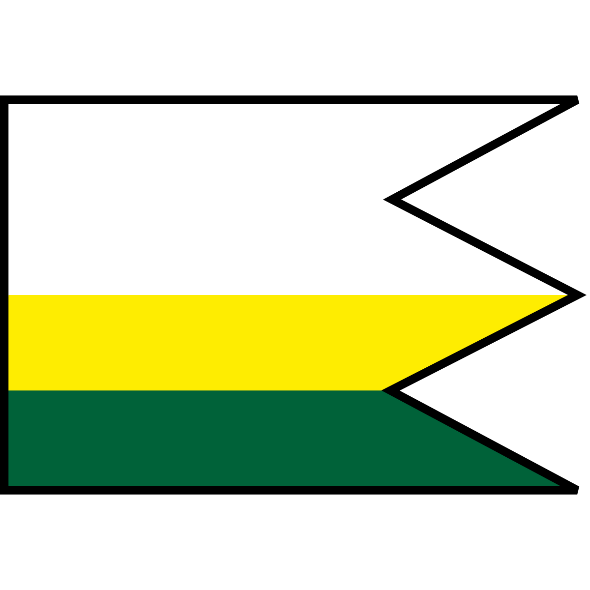 Flag of Mečedelovce, Region of Prešov