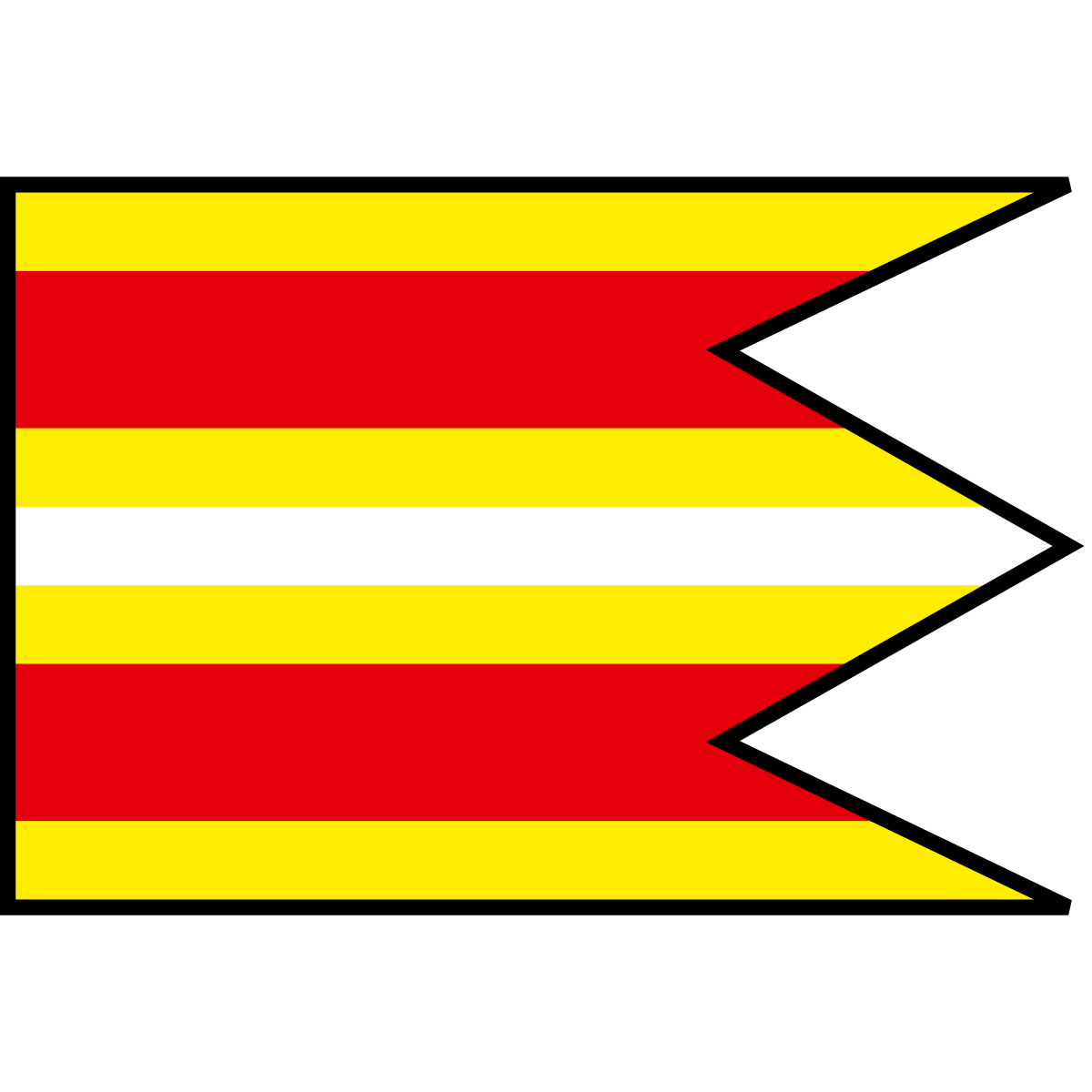 Flag of Medovarce, Region of Banská Bystrica