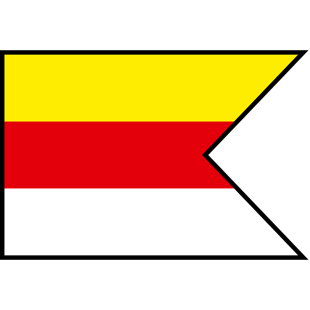 Flag of Medzilaborce, Region of Prešov