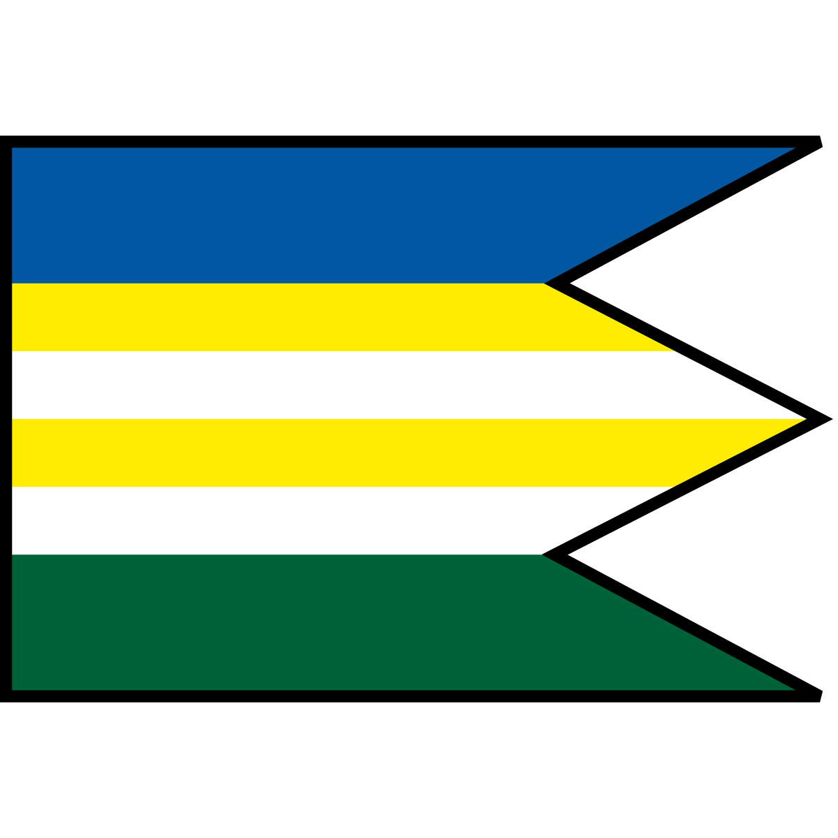Flag of Melčice-Lieskové, Region of Trenčín