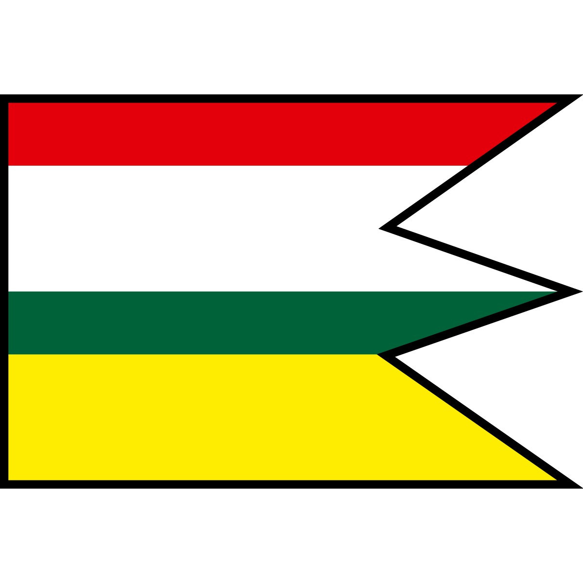 Flag of Merašice, Region of Trnava