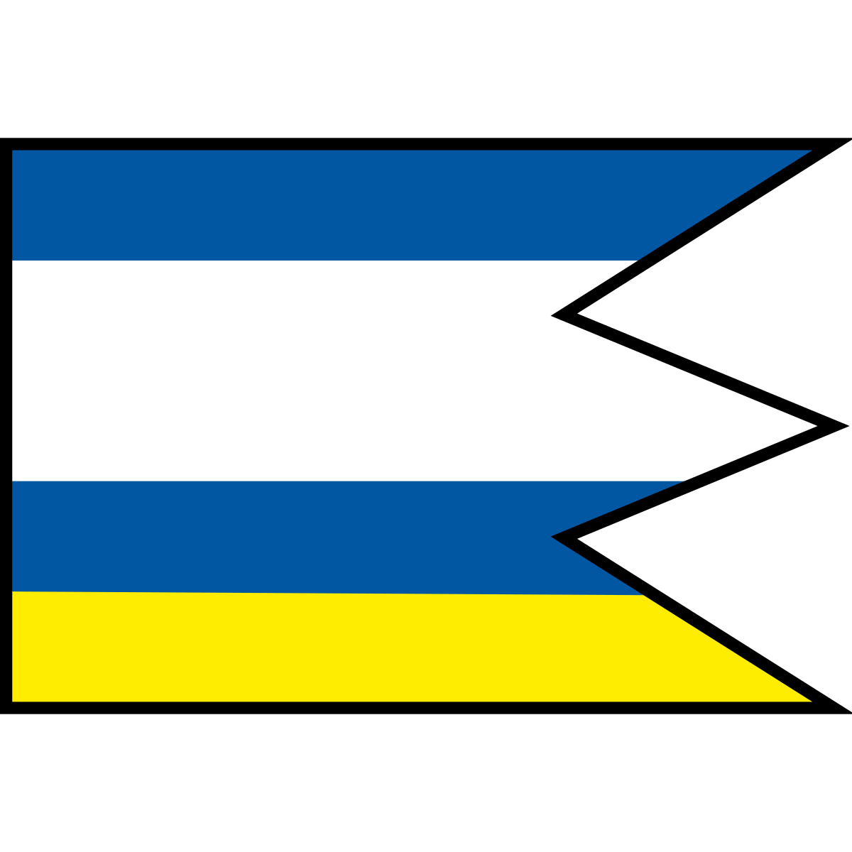Flag of Miloslavov, Region of Bratislava