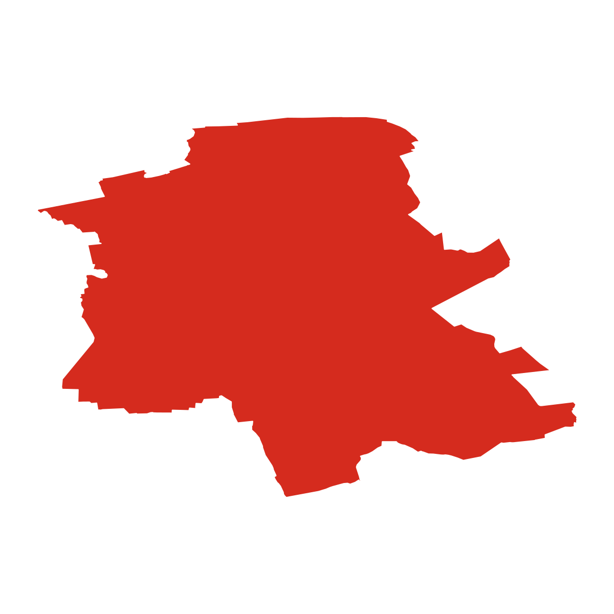 Milovaná city boundary