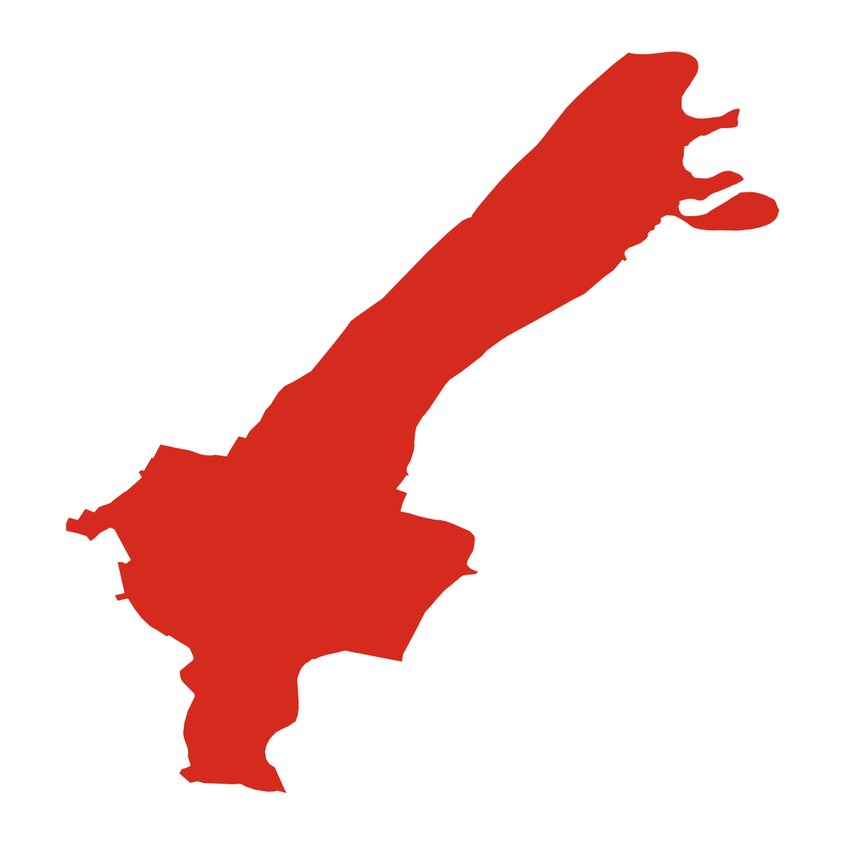 Mliečany city boundary