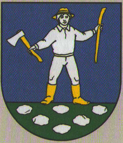 Coat of arms of Mlynárovce, Region of Prešov