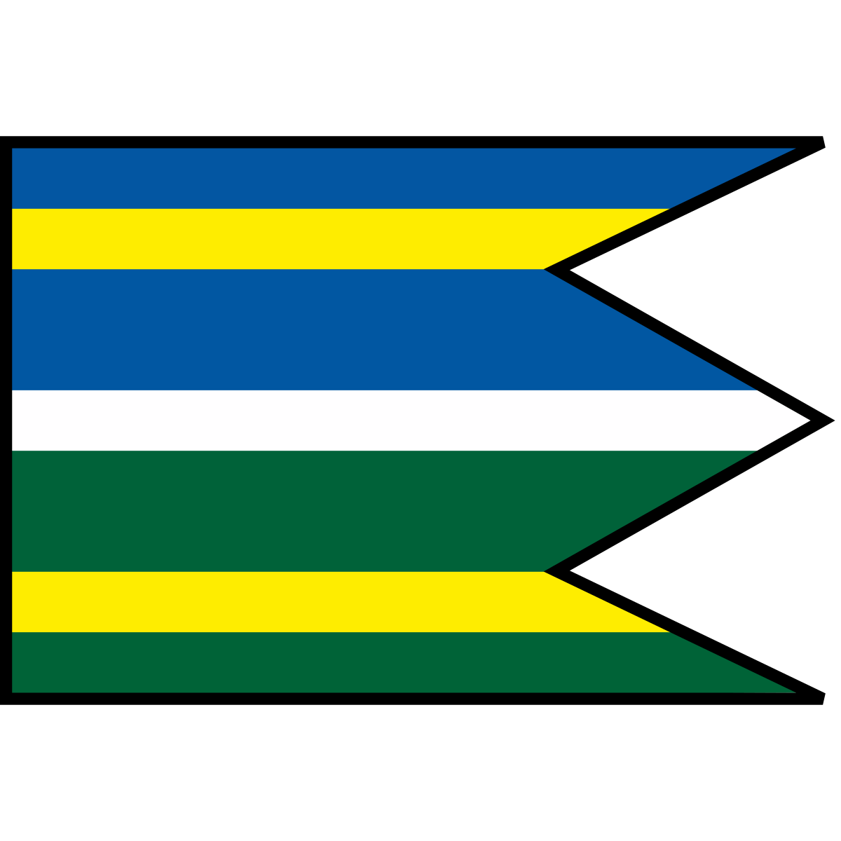 Flag of Moča, Region of Nitra