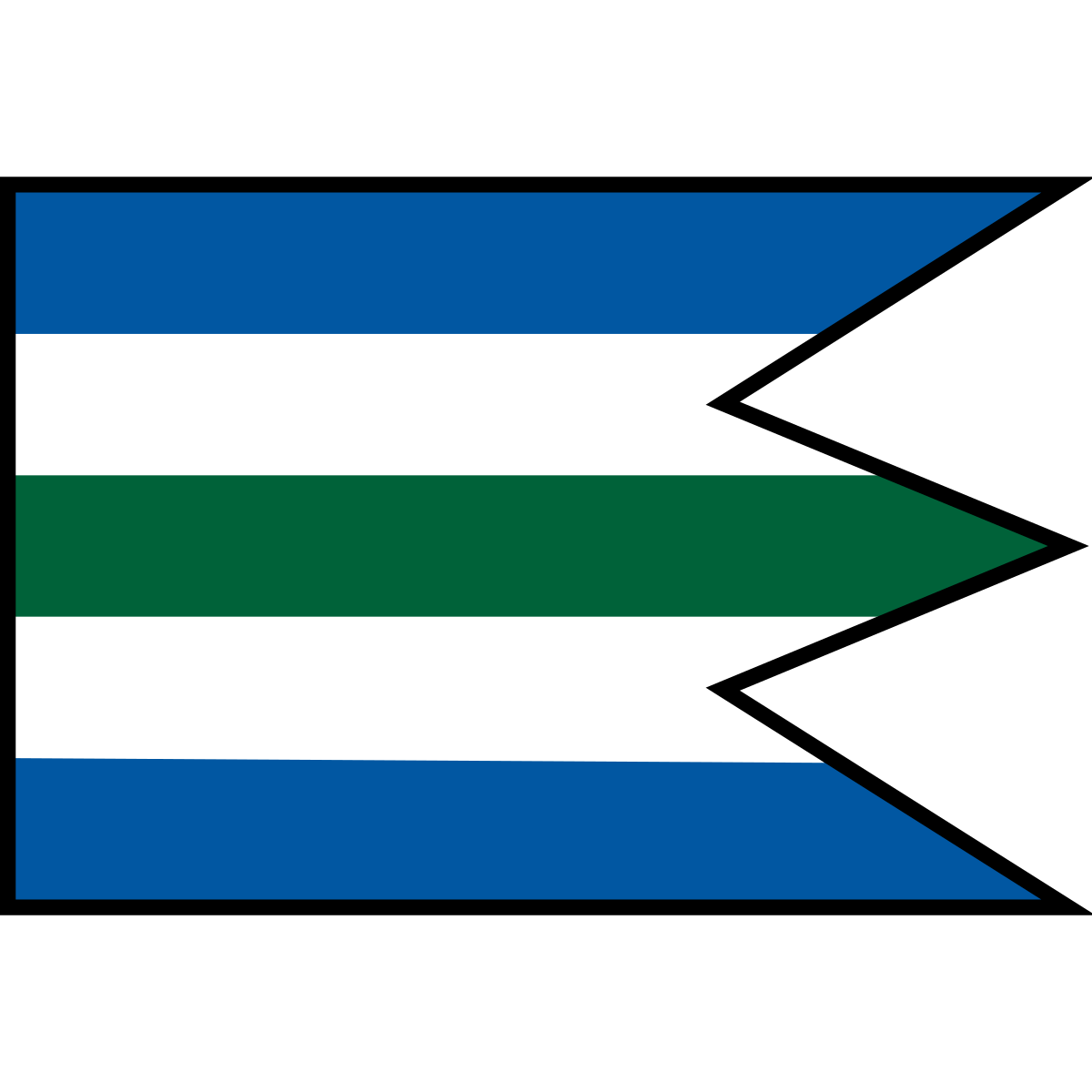 Flag of Mojzesovo, Region of Nitra