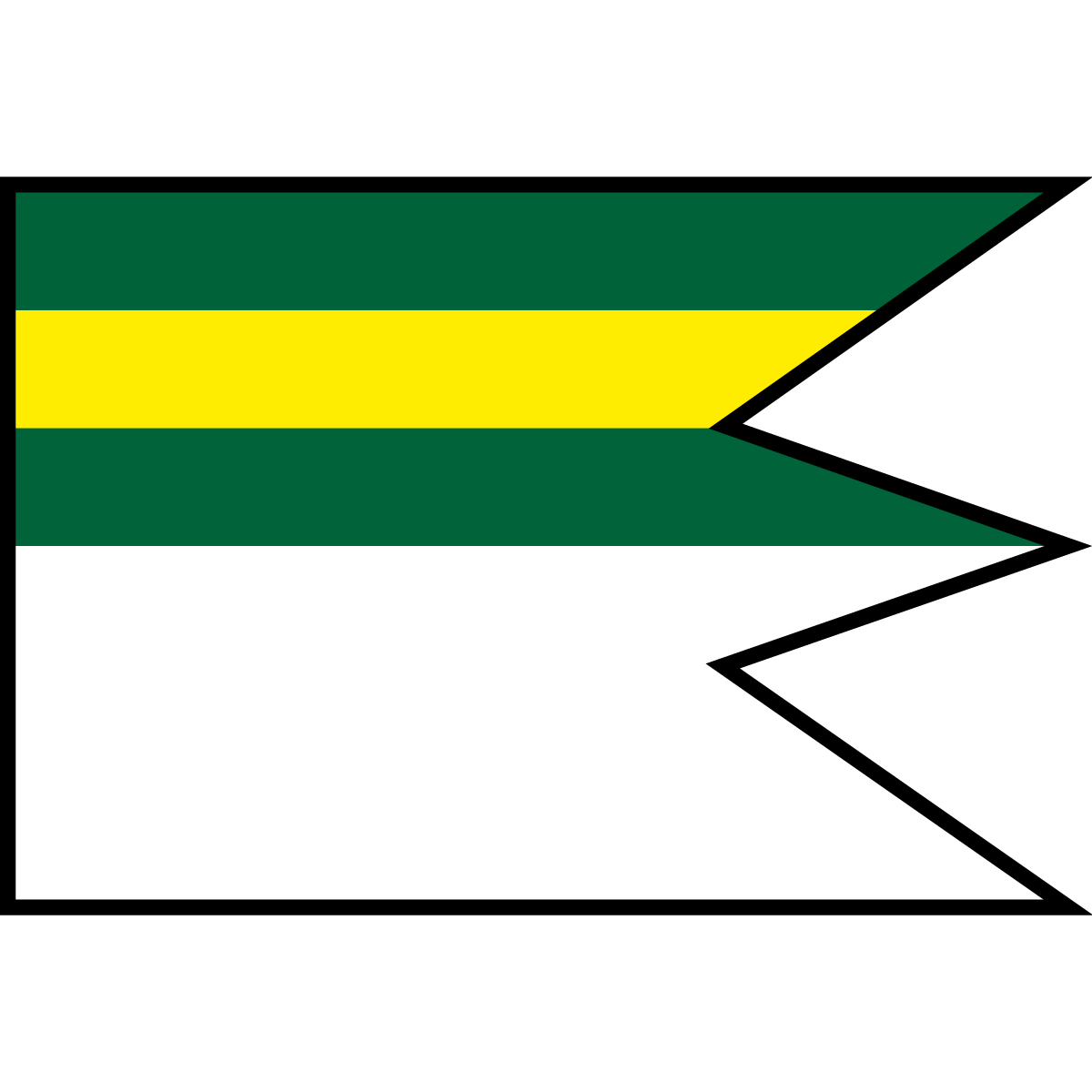 Flag of Mokroluh, Region of Prešov