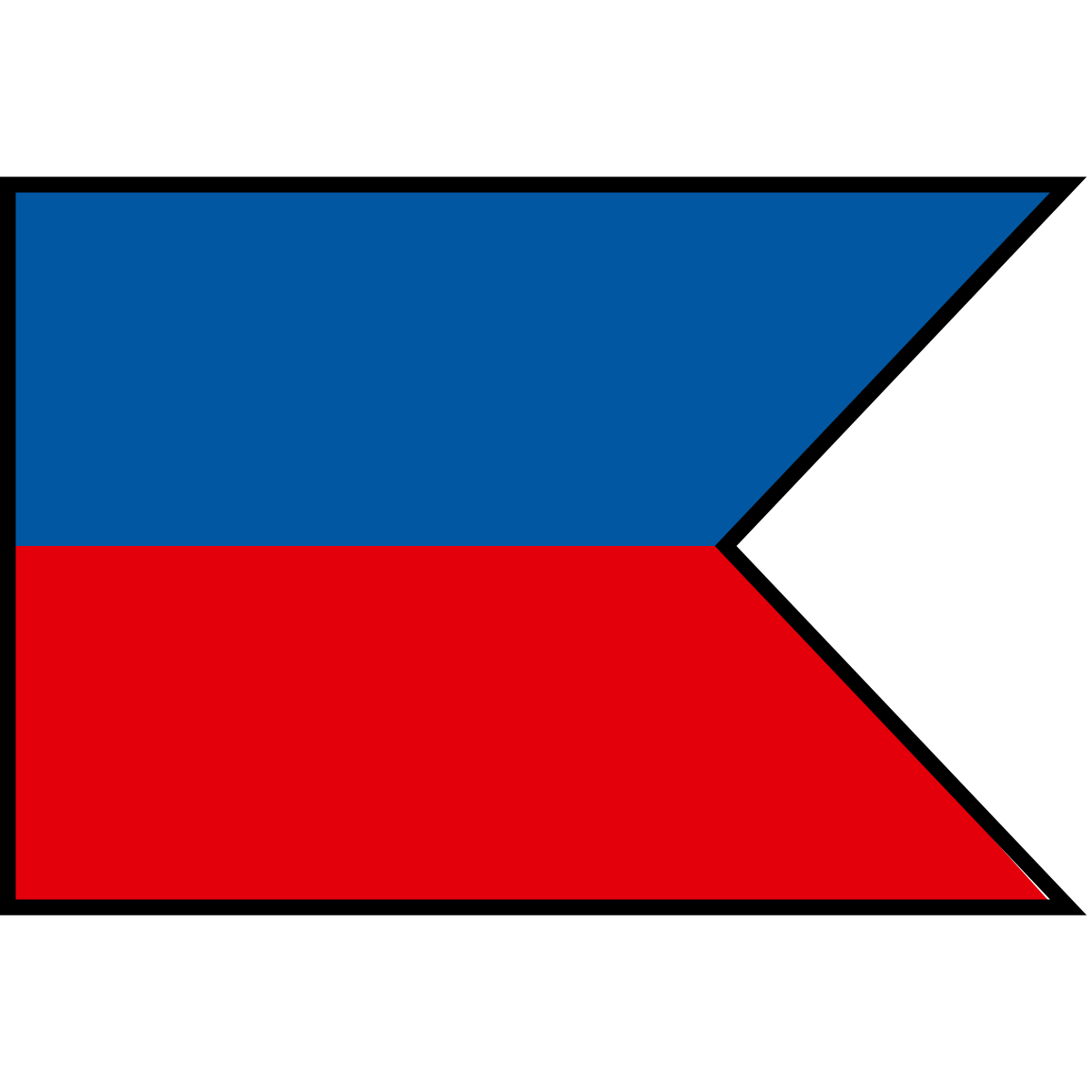 Flag of Molitérka, Region of Prešov