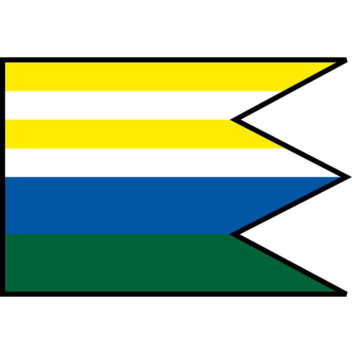 Flag of Moškovec, Region of Žilina