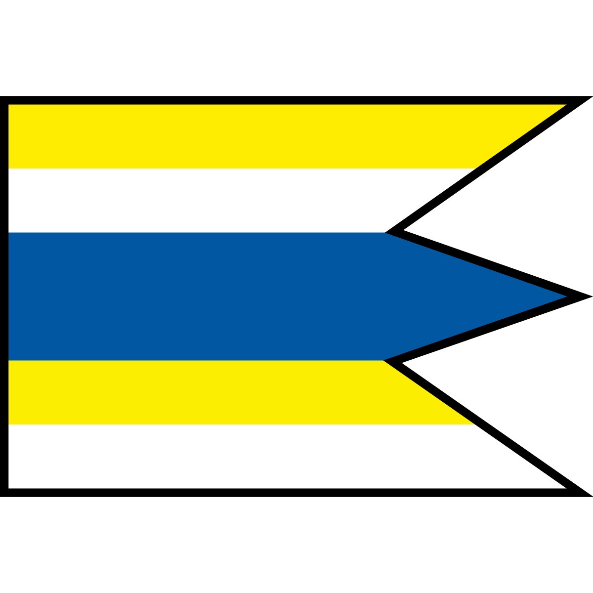 Flag of Mošurov, Region of Prešov