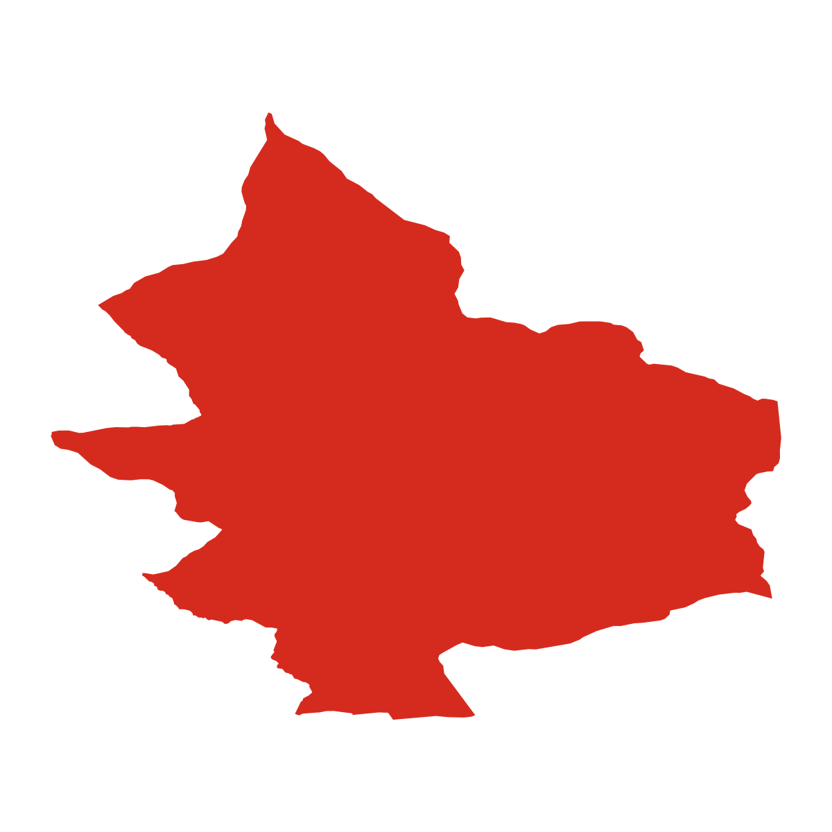 Nandraž city boundary