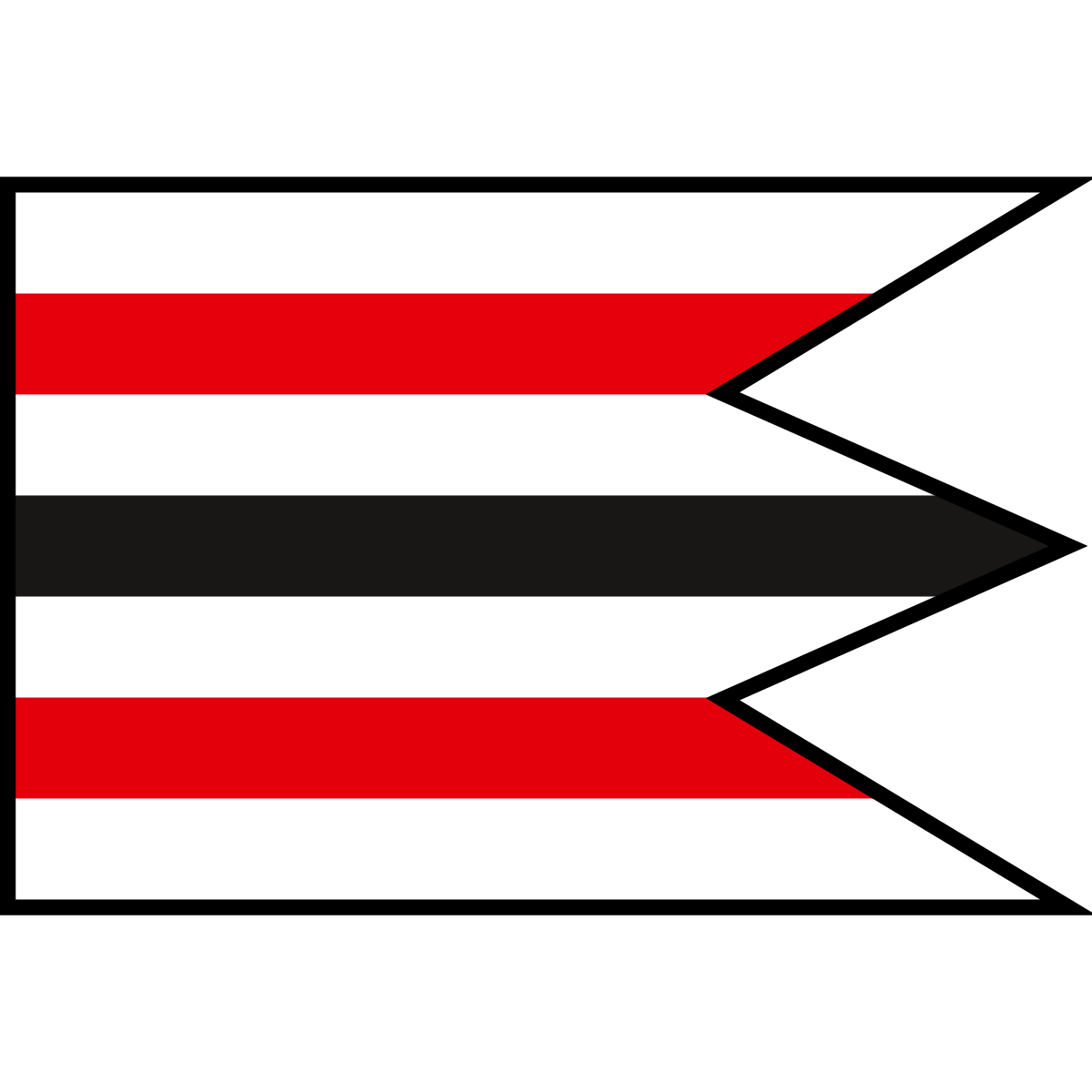 Flag of Nemce, Region of Banská Bystrica