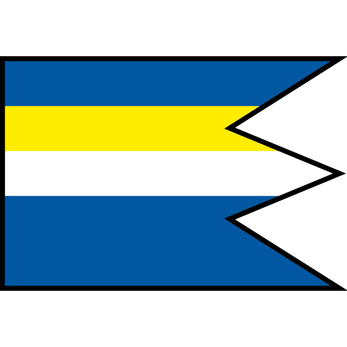 Flag of Nemečky, Region of Nitra
