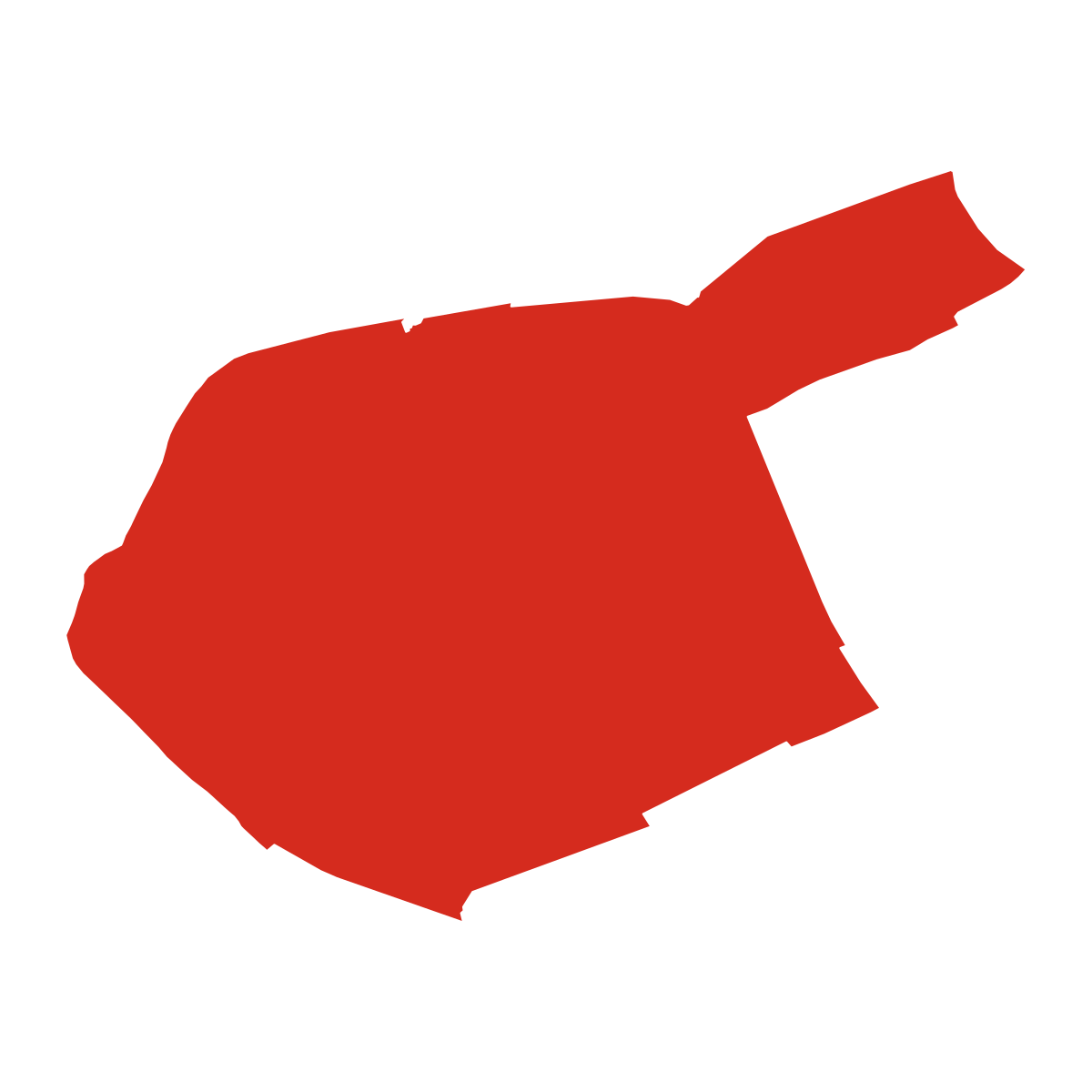 Neverice city boundary